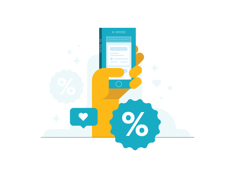 Dribbble cell phone discount education illustration mobile