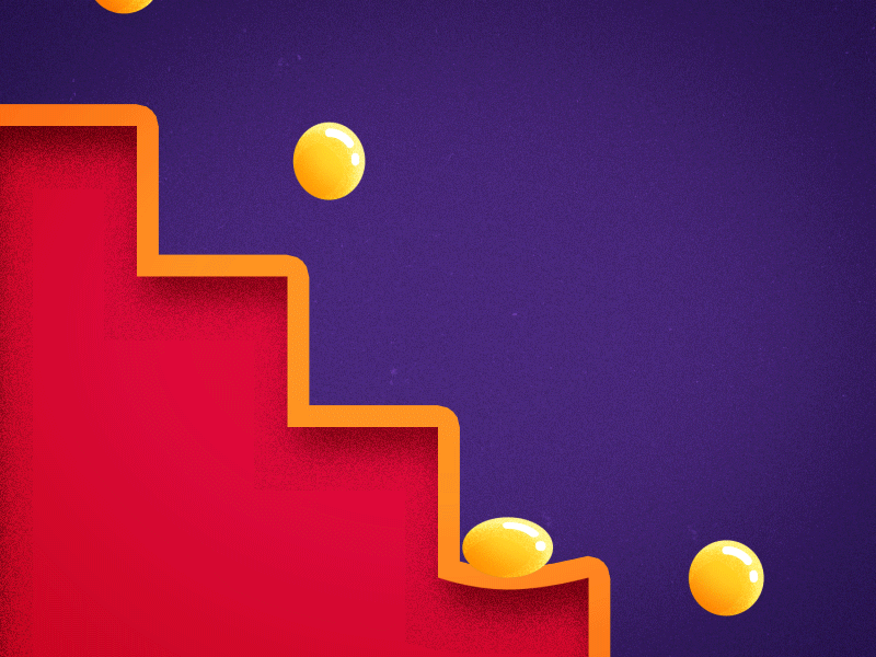 Bounces again by Thibault chancerelle on Dribbble