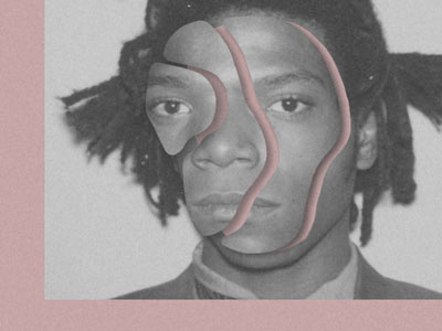 Basquiat photoshop basquiat portriate