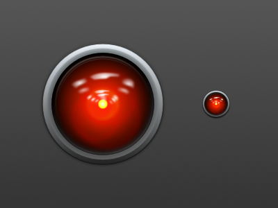 HAL9000 doodle icon