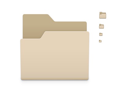 Folder Icons gnome icon inkscape