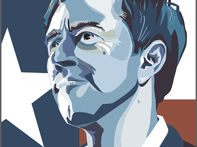 Beto For Texas illustration politics portrait vector art