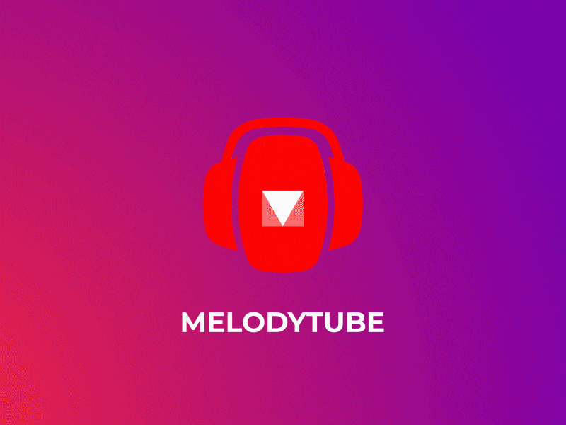 Icon for MelodyTube App affter effects animated animation app audio design graphic icon logo melodytube samben studio youtube