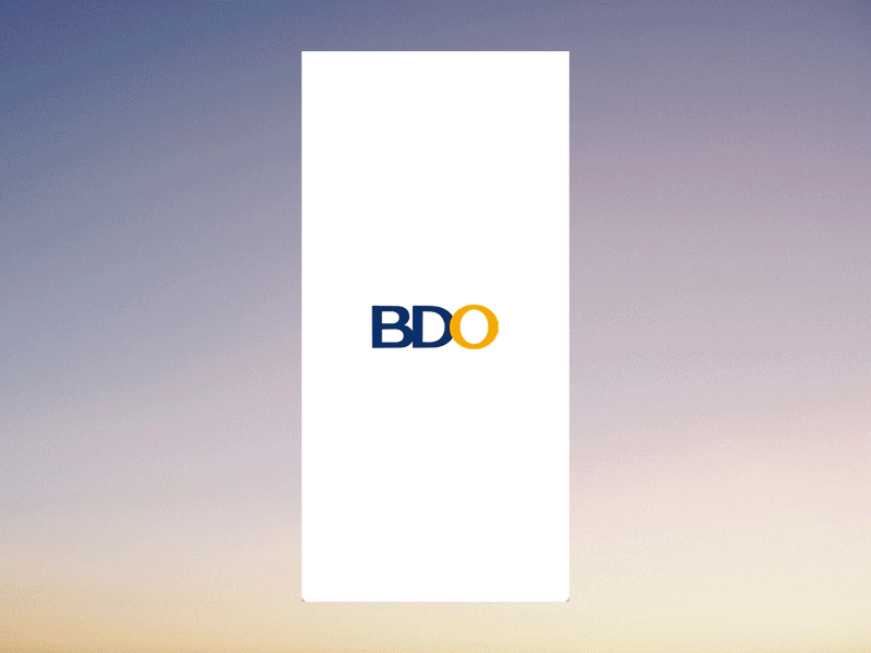 BDO Application avena bdo bdo app mobile app mobileappdesign rruxd