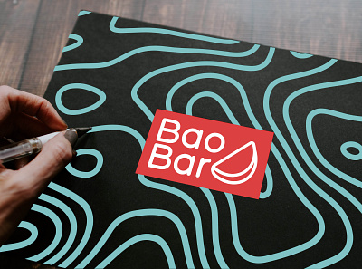 Bao Bar branding branding design design design art graphic design logo logodesign simple simple design typography