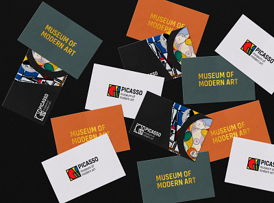 Picasso museum of modern art branding branding design design design art graphic design logo logodesign simple simple design vector