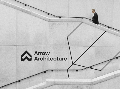 Arrow Architecture branding branding design design design art elegant graphic design logo simple simple design typography