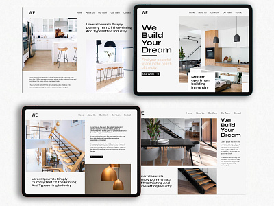 Building apartments company ( UI design ) digitaldesign graphicdesign layoutdesign ui userinterface visual visualdesign web webdesign website