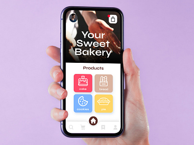 Bakery App ( UI design )