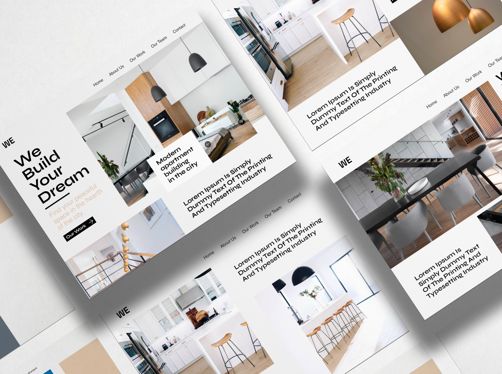 Building apartments company ( UI design ) by Aleksandar Nofitoski ...