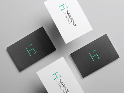 Harmony interiors logo design