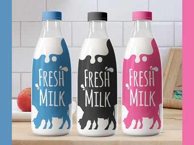 Fresh Milk brand identity branding branding design design design art elegant elegant design graphic design illustration logo logodesign packaging simple simple design typography vector