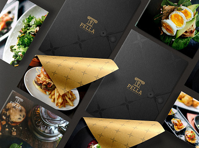 Pella restaurant branding branding design design design art graphic design logo logodesign simple simple design vector