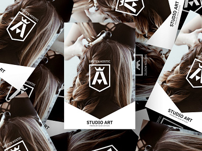 Sreten Kostic branding ( studio art premium hair styles )