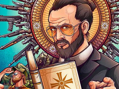 Farcry5 illustration farcry5 official artwork ubisoft