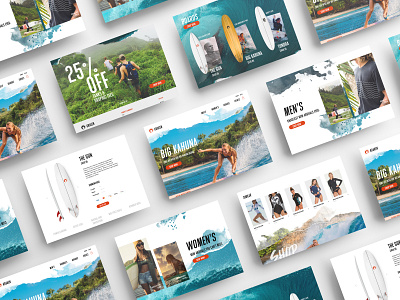 Kraken Boards Web Design branding design graphicdesign hawaii logo logodesign ocean surf typography ui ux webdesign