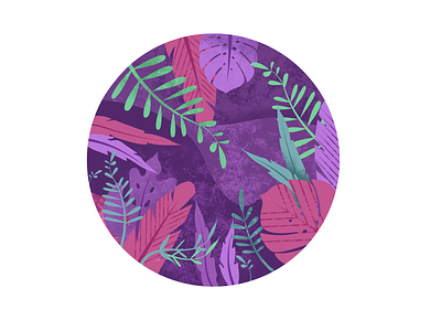 The Jungle banana beach branding design grapics hawaii icon illustration illustrator leaves logo maui ocean palm leaf summer texture texturino tropical typography vector