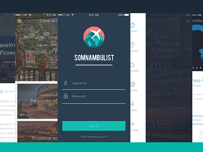 Somnambulist - Travel App