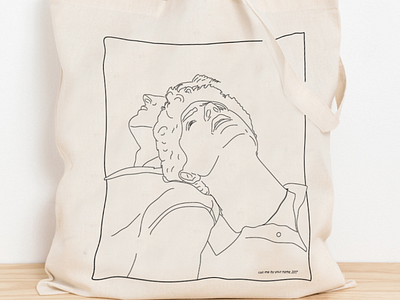 Call Me by Your Name Illustration & Tote Bag adobe artwork branding cinema design graphic graphic design graphic art icon illustration illustrator logo movie packagedesign packaging typography vector