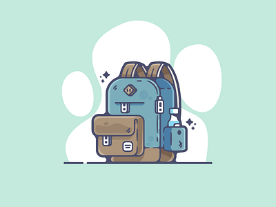 Backpack by Jesse Mann on Dribbble