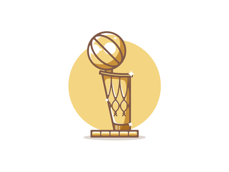Larry O'Brien Trophy by Jesse Mann on Dribbble