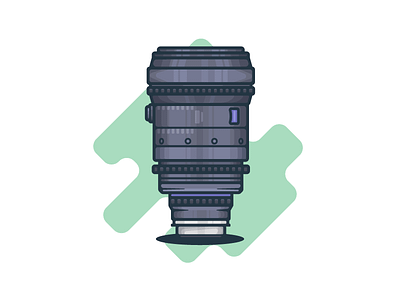 Zeiss 28 80mm Lens art artwork camera lens design dribbble graphic graphic design illustration illustrations lens minimal shot shots vector