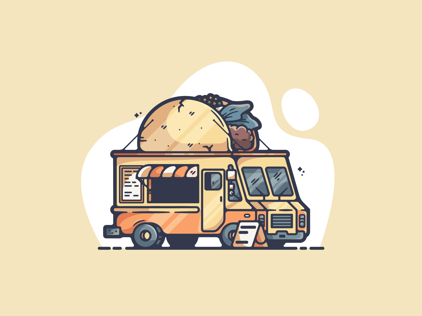 Taco Truck by Jesse Mann on Dribbble