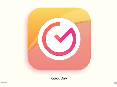#005-App Icon appicon goodday ui