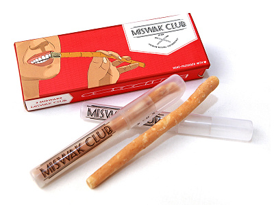 Miswak Club Packaging miswak miswak club miswak stick miswakclub natural teeth whitening