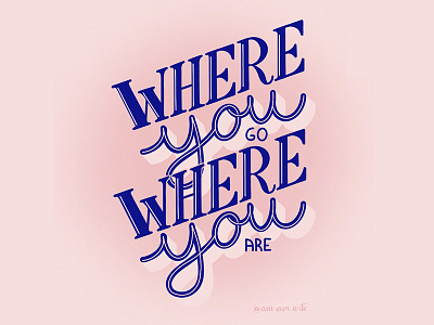 where you calligraphy design hand lettering lettering type typography