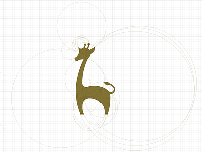 Giraffe deer giraffe logo