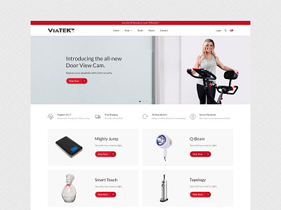 ViaTech - Ecommerce Website Design