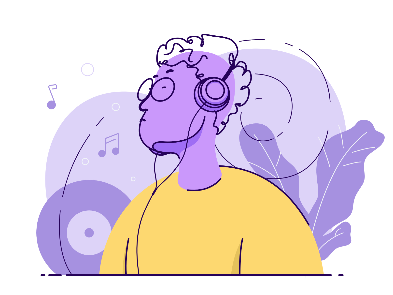 enjoy-the-weekend-of-music-by-polinni-on-dribbble