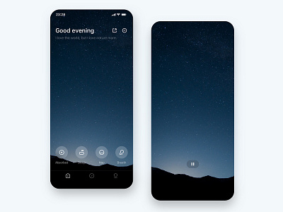 Music helps sleep app music app ui ui design