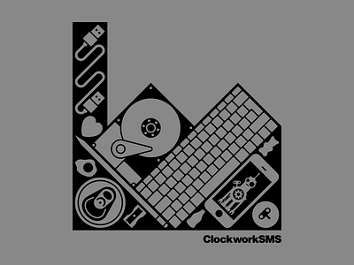 ClockworkSMS Hack Manchester T-Shirt hack manchester made in manchester t-shirt