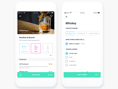 Tipsy - Mobile Drink Ordering App