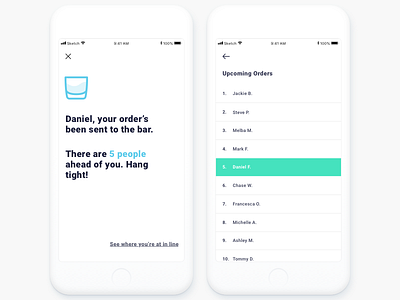 Tipsy - Mobile Drink Ordering App