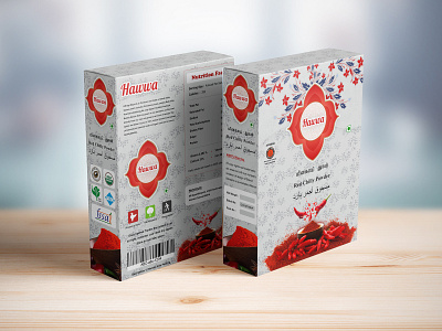 Chilly Box package design for Hawwa