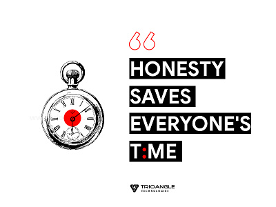 Qoute branding design honesty illustration positivequote positivequote qoutes time ux