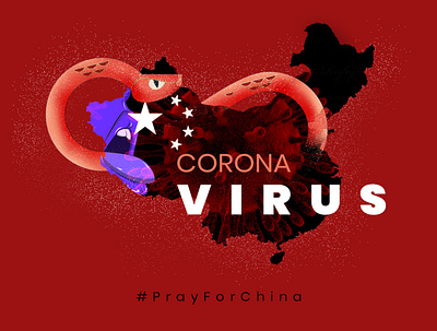Coronovirus brand branding china clean coronovirus design icon illustration ui ux vector virus
