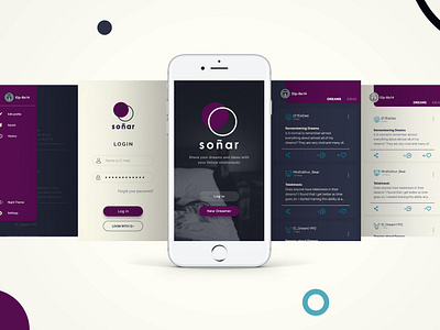 Dream app concept design