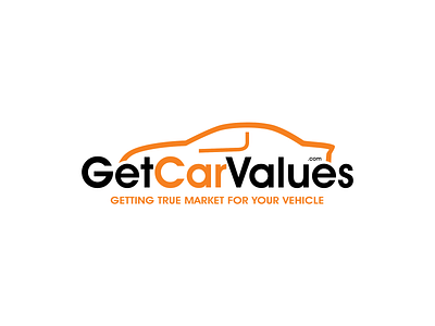 Logo- Get Car Values car logo logodesign