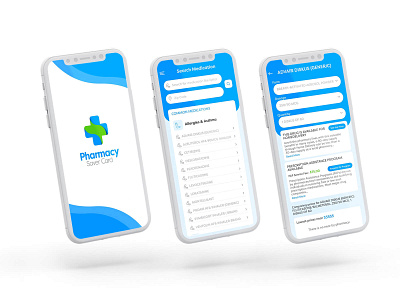 Pharmacy Saver Card- IOS App design ios app pharmacy app