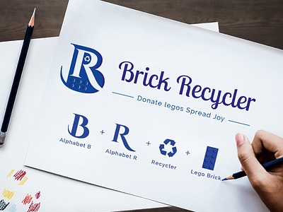 Logo Redesign: Brick Recycler branding logo design ussllc
