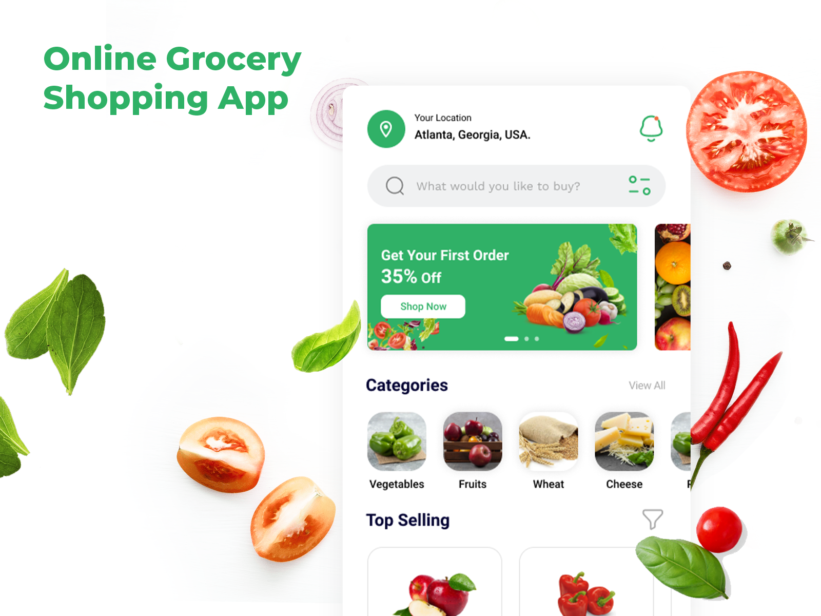 Online Grocery Shopping App by Universal Stream Solution on Dribbble