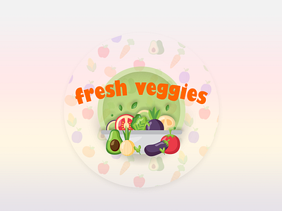 Best On Demand Fruit And Vegetable Delivery Business App Develop branding design illustration logo