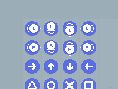 playstation buttons png