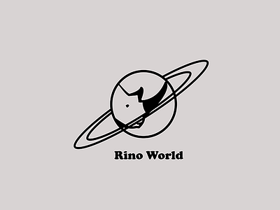 Rino Worldb logodesign
