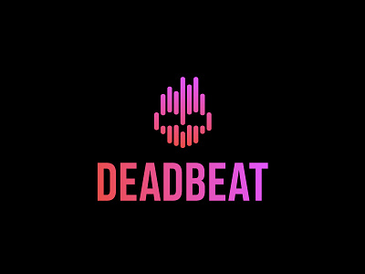 Deadbeat Logo deadbeat graphic design logo logo design challenge music thirty logos