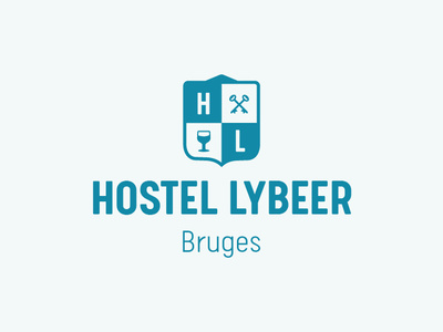 Logo for a hostel graphic design hostel icons logo logo 2d logo design shield youth hostel